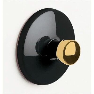 Spirella Wandhaak - Zwart en Goud - Badkamer Decoratie Spirella Wandhaak - Zwart en Goud - Badkamer Decoratie