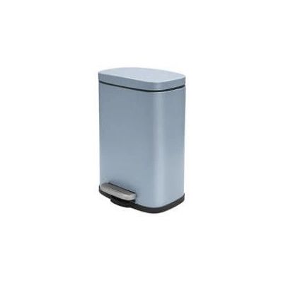 SPIRELLA AKIRA Stahl Blau Rechteckiger Mülleimer - Badezimmer Accessoire SPIRELLA AKIRA Stahl Blau Rechteckiger Mülleimer - Badezimmer Accessoire