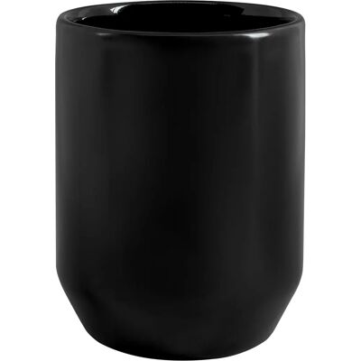 Gobelet Jaro Spirella - Céramique, 8x10cm, Noir Gobelet Jaro Spirella - Céramique, 8x10cm, Noir