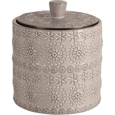 Spirella Boîte de Rangement Beige Relief - Boîte de Rangement Spirella Boîte de Rangement Beige Relief - Boîte de Rangement