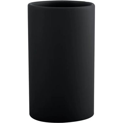Spirella Tandenborstelhouder - Keramiek, mat zwart - Serie Tube Spirella Tandenborstelhouder - Keramiek, mat zwart - Serie Tube