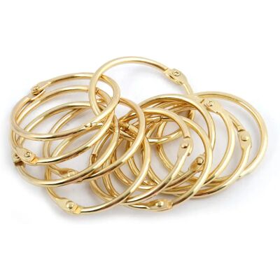 Spirella Ringo Small Gold Duschvorhangringe - Duschvorhänge-Zubehör Spirella Ringo Small Gold Duschvorhangringe - Duschvorhänge-Zubehör