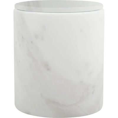 Scatola di conservazione Sana di Spirella - Bianco, 9x8cm, Marmo Scatola di conservazione Sana di Spirella - Bianco, 9x8cm, Marmo