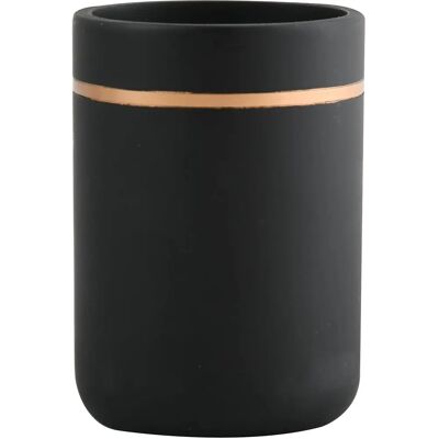 Spirella Bly Black Gold Toothbrush Holder - Toothbrush Holder Spirella Bly Black Gold Toothbrush Holder - Toothbrush Holder