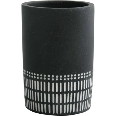 Spirella Yuma Polyresin & Bambus Zahnputzbecher - Zahnputzbecher Spirella Yuma Polyresin & Bambus Zahnputzbecher - Zahnputzbecher