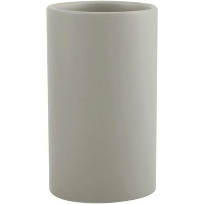 Jarrón de cerámica Spirella Tube-matt - Accesorio de baño Jarrón de cerámica Spirella Tube-matt - Accesorio de baño