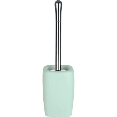 Supporto spazzola wc in ceramica - Design retrò - 11,5x42cm Supporto spazzola wc in ceramica - Design retrò - 11,5x42cm