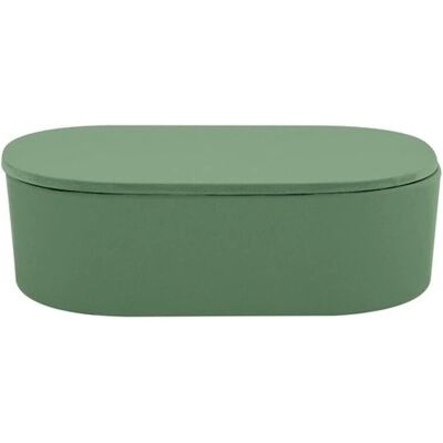 Spirella Bamboo Cotton Storage Box - Bathroom Storage Spirella Bamboo Cotton Storage Box - Bathroom Storage
