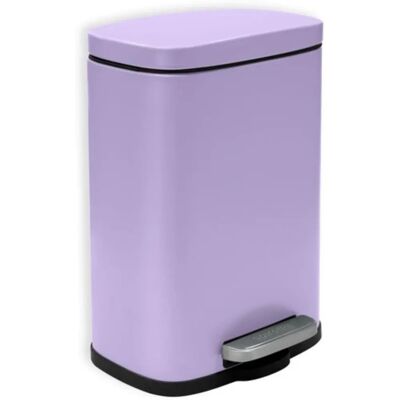 Papelera Akira Lavanda con Pedal - Baño y Oficina Papelera Akira Lavanda con Pedal - Baño y Oficina
