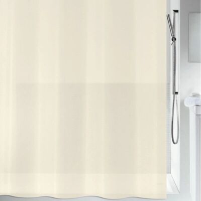 Spirella 7610583241108 Badrumsduschdraperi - Vattentät, 180x200 cm, Beige Spirella 7610583241108 Badrumsduschdraperi - Vattentät, 180x200 cm, Beige