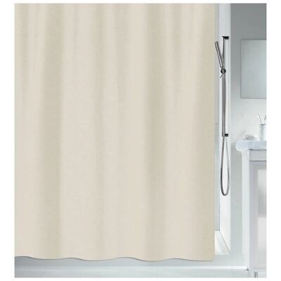Ride de douche en polyester beige Spirella 7610583290519 - Ride de douche Ride de douche en polyester beige Spirella 7610583290519 - Ride de douche