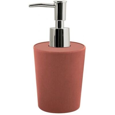 Spirella Takeo Seifenspender - 400ml, Terrakotta, Bambusfasern Spirella Takeo Seifenspender - 400ml, Terrakotta, Bambusfasern