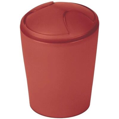 Spirella Move Mülleimer - 2L, Orange, Modernes Design Spirella Move Mülleimer - 2L, Orange, Modernes Design