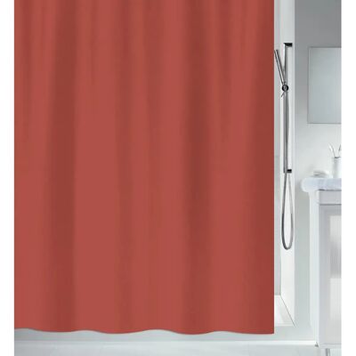 Rideau de douche en polyester Spirella Primo 240x180cm Terracotta Rideau de douche en polyester Spirella Primo 240x180cm Terracotta