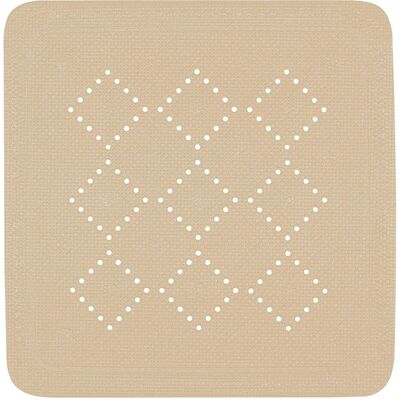 Tappetino doccia beige SPIRELLA ALASKA 55x55cm Antiscivolo Tappetino doccia beige SPIRELLA ALASKA 55x55cm Antiscivolo