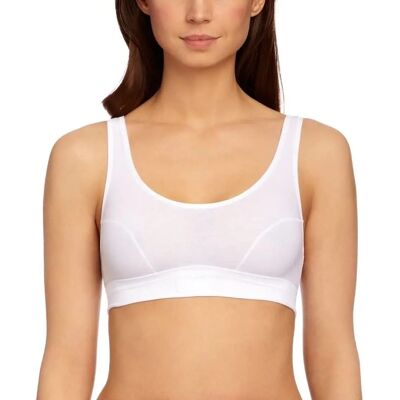 Sloggi Double Comfort Crop Top (10022574) - vit (10022574-0003) Sloggi Double Comfort Crop Top (10022574) - vit (10022574-0003)
