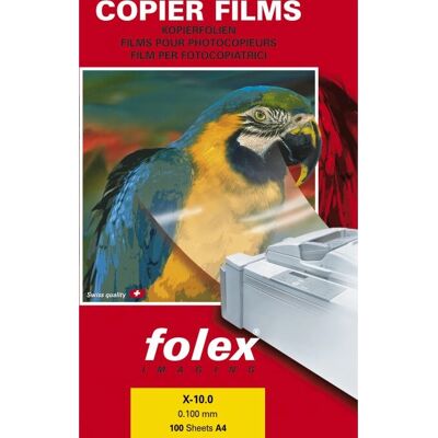 Folex - X-10.0 - Poliester - Transparent - Film transparent Folex - X-10.0 - Poliester - Transparent - Film transparent