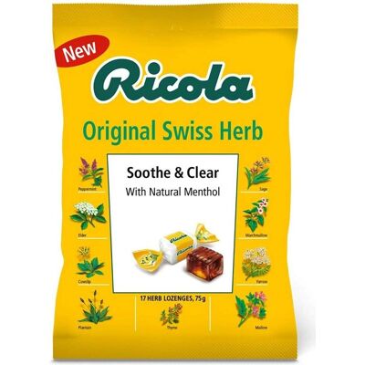Ricola Apaisantes & Claires Pastilles aux Herbes Suisses - Publicité Ricola Apaisantes & Claires Pastilles aux Herbes Suisses - Publicité
