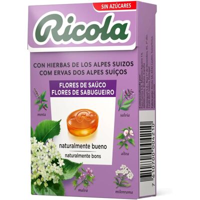Ricola Caramelos Sin Azucar - Elderflower - Candy Ricola Caramelos Sin Azucar - Elderflower - Candy