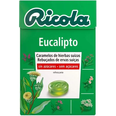 Ricola Eukalyptus Bonbons - 50g - Atemwegspflege Ricola Eukalyptus Bonbons - 50g - Atemwegspflege