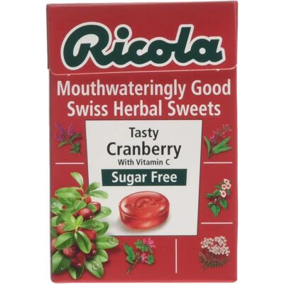 Ricola Cranberry sugar free - 50g Ricola Cranberry sugar free - 50g