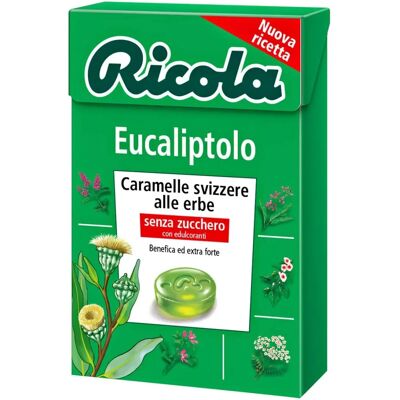 Caramelle alle Erbe Svizzere Ricola Senza Zucchero - Eucalipto Caramelle alle Erbe Svizzere Ricola Senza Zucchero - Eucalipto
