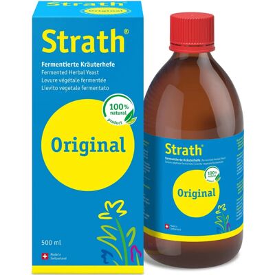 Elixir Bio-Strath Original Tonique Liquide aux Plantes - 500ml - Publicité Elixir Bio-Strath Original Tonique Liquide aux Plantes - 500ml - Publicité