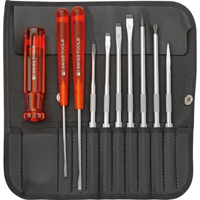 Packard Bell Swiss Tools Schraubenzieher-Set - 10-teilig mit wechselbaren Klingen - Profi-Qualität Packard Bell Swiss Tools Schraubenzieher-Set - 10-teilig mit wechselbaren Klingen - Profi-Qualität