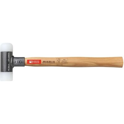 Młotek PB Swiss Tools - 50mm Nylon Tłumienie, Rączka Hickory Młotek PB Swiss Tools - 50mm Nylon Tłumienie, Rączka Hickory