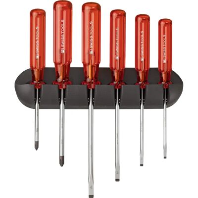 PB Swiss Tools Modell PB 244 Hochwertiges Schraubenzieher-Set mit Wandhalterung PB Swiss Tools Modell PB 244 Hochwertiges Schraubenzieher-Set mit Wandhalterung