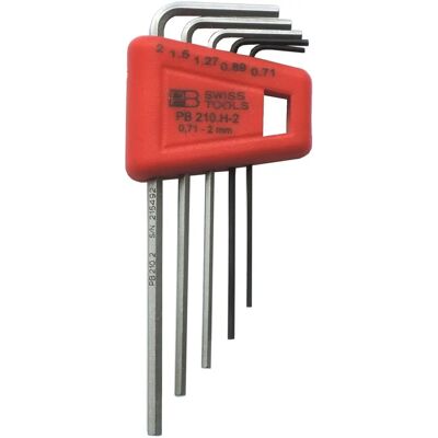 Zestaw kluczy imbusowych PB Swiss Tools - Wysokiej jakości stal, 5 szt. Zestaw kluczy imbusowych PB Swiss Tools - Wysokiej jakości stal, 5 szt.