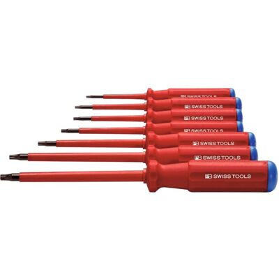 PB Swiss Tools - Schrauberset für Torx - 7-tlg. isoliert PB Swiss Tools - Schrauberset für Torx - 7-tlg. isoliert