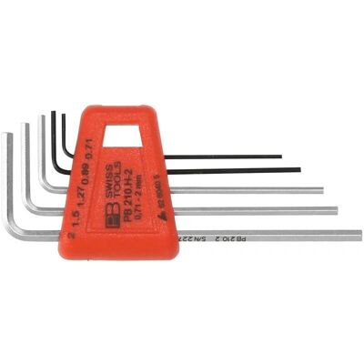 PB Swiss TOOLS - Set di chiavi maschio esagonali piegate esecuzione cromata per außen Mutter mm 16 20 - Schraubendreher-Set PB Swiss TOOLS - Set di chiavi maschio esagonali piegate esecuzione cromata per außen Mutter mm 16 20 - Schraubendreher-Set
