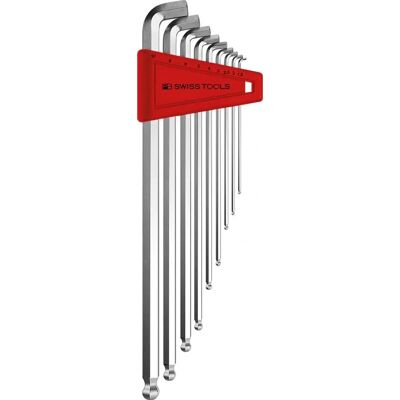 Set di cacciaviti a brugola PB Swiss Tools - 9 pezzi - Testa sfera 100° Set di cacciaviti a brugola PB Swiss Tools - 9 pezzi - Testa sfera 100°