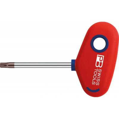Destornillador PB Swiss T25 - Alto par, Cromado, Mango multicomponente Destornillador PB Swiss T25 - Alto par, Cromado, Mango multicomponente