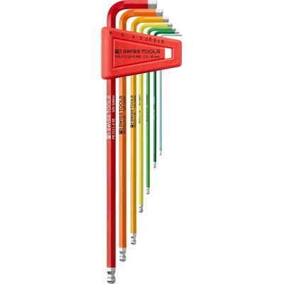 PB Swiss Tools Rainbow Kugelkopf Schraubendreher-Set - 7-tlg PB Swiss Tools Rainbow Kugelkopf Schraubendreher-Set - 7-tlg