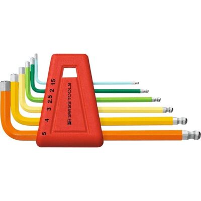 PB Swiss TOOLS - Satz gebogene Sechskant-Schlüssel - 6-11 Stk PB Swiss TOOLS - Satz gebogene Sechskant-Schlüssel - 6-11 Stk