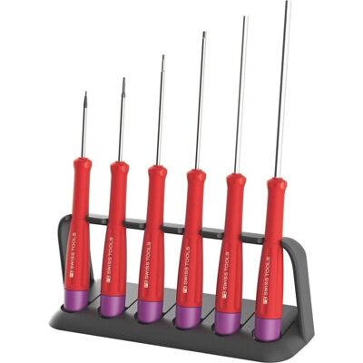 PB Swiss Tools - Sechskant-Elektronik-Schraubendreher-Set, 6-teilig PB Swiss Tools - Sechskant-Elektronik-Schraubendreher-Set, 6-teilig