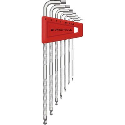 PB Swiss Tools Langes Kugelkopf-Inbuss-Schraubendreher-Set PB Swiss Tools Langes Kugelkopf-Inbuss-Schraubendreher-Set