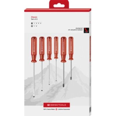 PB Swiss Tools PB 1560 CBB Set Gerader Schraubenzieher - Schraubenzieher-Set PB Swiss Tools PB 1560 CBB Set Gerader Schraubenzieher - Schraubenzieher-Set