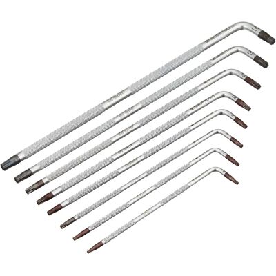 PB Swiss Tools - Satz gebogener männlicher Schlüssel für Torx-Schrauben - Sicherheit PB Swiss Tools - Satz gebogener männlicher Schlüssel für Torx-Schrauben - Sicherheit