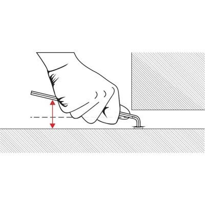 Packard Bell Schraubenzieher - Flexibler Winkel 90°-100° - Kurzer Griff Packard Bell Schraubenzieher - Flexibler Winkel 90°-100° - Kurzer Griff