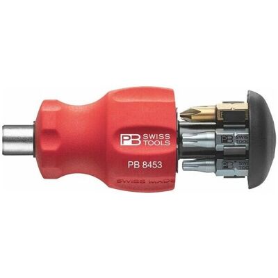 PB SWISS TOOLS - Schraubenzieher mit 1/4" Magnet - 10mm Klinge PB SWISS TOOLS - Schraubenzieher mit 1/4" Magnet - 10mm Klinge