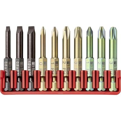 PB Swiss Tools - PB E6.701 CN - 10 Bits - BitBlock PB Swiss Tools - PB E6.701 CN - 10 Bits - BitBlock