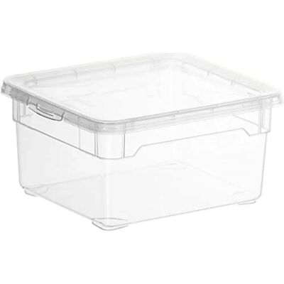 Rotho Aufbewahrungsbox 2L - Klare Box aus Polypropylen - Stapelbar & Kombinierbar Rotho Aufbewahrungsbox 2L - Klare Box aus Polypropylen - Stapelbar & Kombinierbar