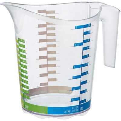 Rotho 1750810379 Messbecher 2 L Transparent SAN Rotho 1750810379 Messbecher 2 L Transparent SAN