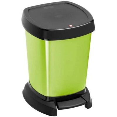 Rotho PASO 6L Lime Waste Bin - Trash Bin Rotho PASO 6L Lime Waste Bin - Trash Bin