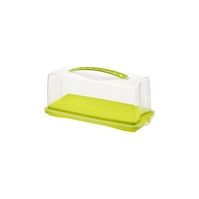 Conteneur à gâteau Rotho Vert - Plastique alimentaire sans BPA, sûr - Publicité Conteneur à gâteau Rotho Vert - Plastique alimentaire sans BPA, sûr - Publicité