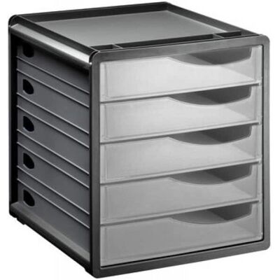 Rotho 11065 Aufbewahrungsbox - Rechteckig - Anthrazit & Transparent Rotho 11065 Aufbewahrungsbox - Rechteckig - Anthrazit & Transparent