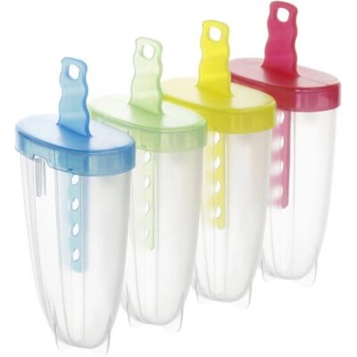 Rotho jäätelömuottien setti - Monivärinen / Läpinäkyvä - 75ml - Jäätelömuotit Rotho jäätelömuottien setti - Monivärinen / Läpinäkyvä - 75ml - Jäätelömuotit